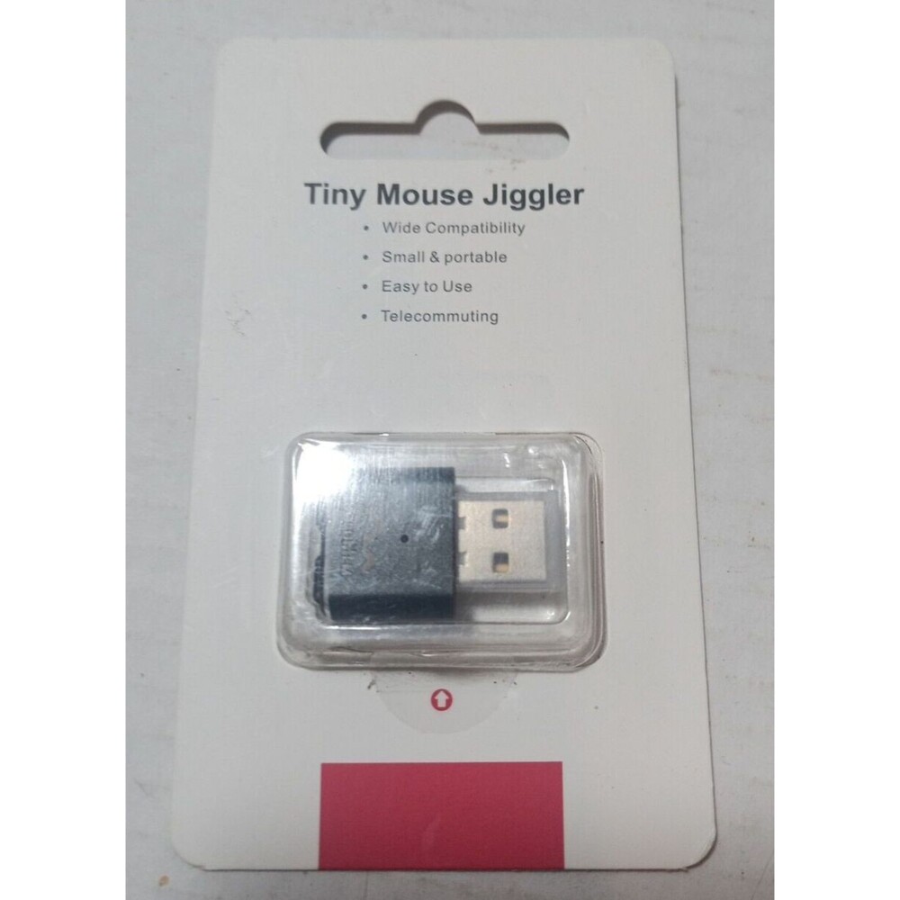 DofuHem Mini Mouse Mover w/2 Buttons Undetectable Tiny Mouse Jiggler with ON/Off